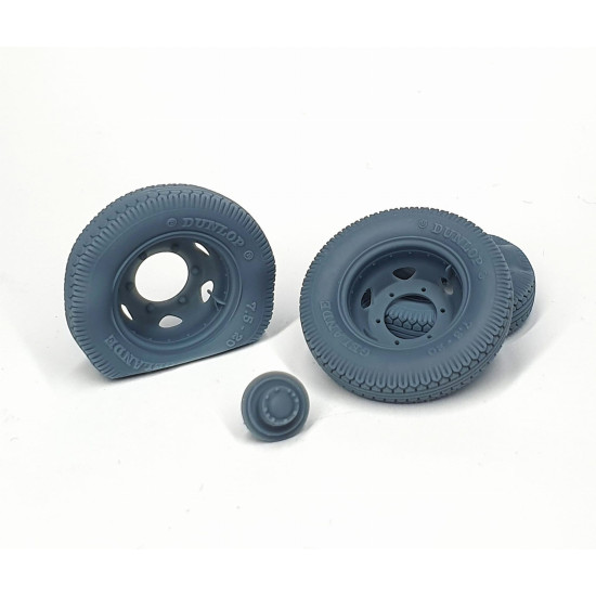 Pimp My Miniatures Afvs35-182 1/35 Opel Blitz Early Rear Road Wheels Flat Tires Type 2