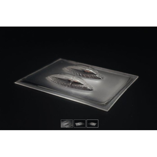 Brengun Brl144195 1/144 Su-7 Vacu Canopy Attack Mark I Kit Vacu Canopy For Attack Kit Brengun Brl144195 1/144 Su-7 Vacu Canopy Attack Mark I Kit Vacu Canopy For Attack Kit