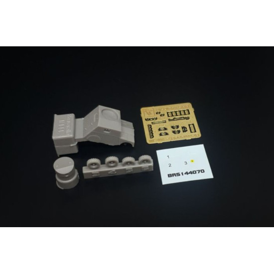 Brengun Brs144070 1/144 Beaverette Mk Iii Resin Kit Of British Armored Car Ww2