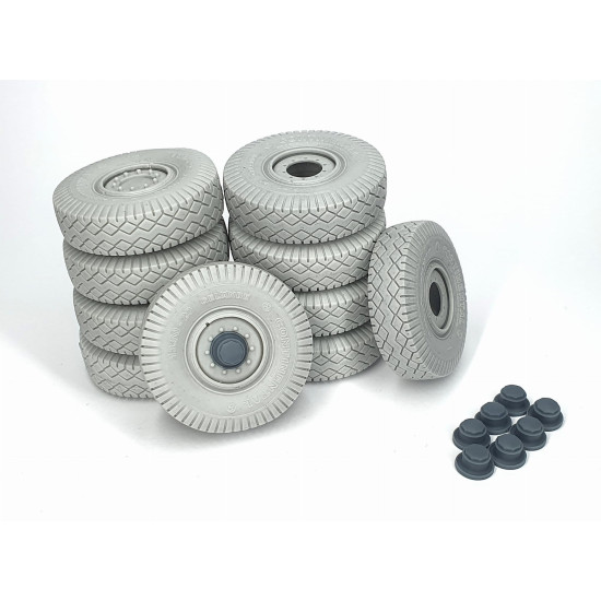 Pimp My Miniatures Afvs35-238 1/35 Sd.ah. 116 Road Wheels Weighted With Spares Type 1