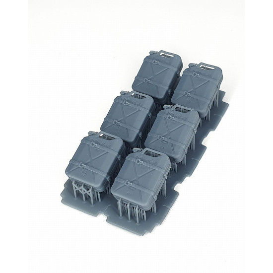 Pimp My Miniatures Afvs35-248 1/35 Sd.kfz 234 Early Jerry Cans Set 6 Pcs