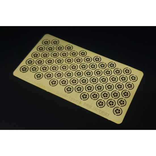 Brengun Brl32050 1/32 Tie Down Points Star Type Pe Set Of Tie Down Points