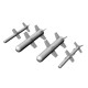 Brengun Brl48179 1/48 Bayraktar Tb2 Laser Guided Missiles For Clear Prop Kit Resin Set For Clear Prop Kit
