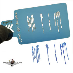 77propeller Prp017 Airbrush Template Airbrush Stencils For Spraying Fine Details