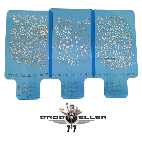 77propeller Prp027 3 Medium Airbrush Template Airbrush Stencils Spraying Fine Details 90mm X 60mm 77propeller Prp027 3 Medium Airbrush Template Airbrush Stencils Spraying Fine Details 90mm X 60mm