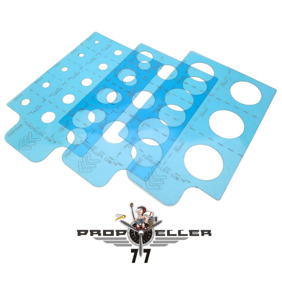 77propeller Prp044 Set D 3 X Spray Masking Airbrush Stencil 77propeller Prp044 Set D 3 X Spray Masking Airbrush Stencil
