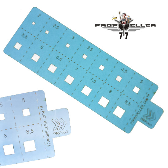 77propeller Prp061 5 Pcs Scribing And Spray Masking Airbrush Stencil 77propeller Prp061 5 Pcs Scribing And Spray Masking Airbrush Stencil