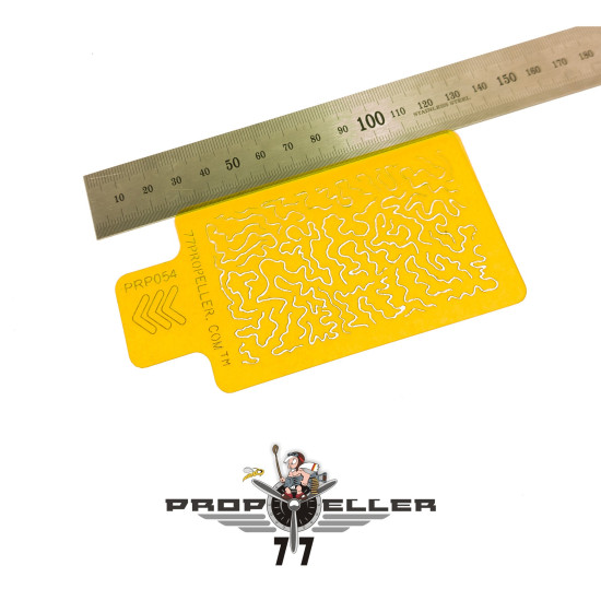 77propeller Prp062 Set F 3pcs Self-adhesive Stencils Airbrush 77propeller Prp062 Set F 3pcs Self-adhesive Stencils Airbrush