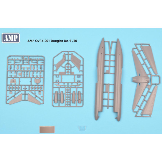 Amp Ovt-4-001 1/144 Douglas Dc-9 /50 Plastic Model Aircraft Amp Ovt-4-001 1/144 Douglas Dc-9 /50 Plastic Model Aircraft