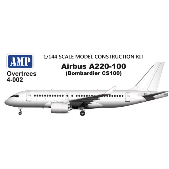 Amp Ovt-4-002 1/144 Airbus A220-100 Bombardier Cs100 Plastic Model Aircraft Amp Ovt-4-002 1/144 Airbus A220-100 Bombardier Cs100 Plastic Model Aircraft