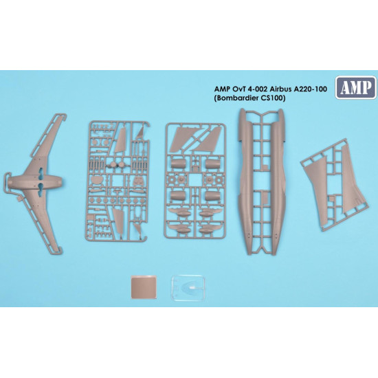 Amp Ovt-4-002 1/144 Airbus A220-100 Bombardier Cs100 Plastic Model Aircraft Amp Ovt-4-002 1/144 Airbus A220-100 Bombardier Cs100 Plastic Model Aircraft