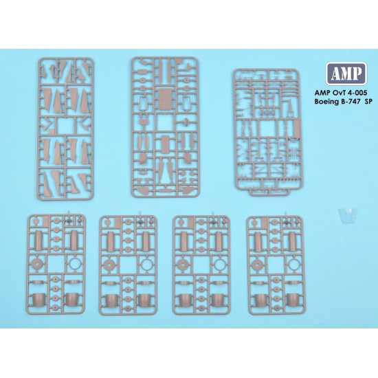 Amp Ovt-4-005 1/144 Boeing B-747 Sp Plastic Model Aircraft Amp Ovt-4-005 1/144 Boeing B-747 Sp Plastic Model Aircraft