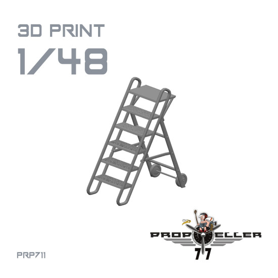 77propeller Prp711 1/48 Luftwaffe Workshop Ladder Resin 3d Printed Kit 77propeller Prp711 1/48 Luftwaffe Workshop Ladder Resin 3d Printed Kit