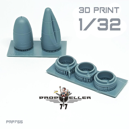 77propeller Prp755 1/32 Bf 109g External Fuel Tanks Variant B 77propeller Prp755 1/32 Bf 109g External Fuel Tanks Variant B