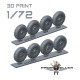 77propeller Prp750 1/72 Wheels Shkh Vz. 77 Dana 8 Pieces
