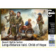 Master Box 35250 1/35 Desert Battle Series Long-distance Raid Child Of Hope Plastic Figures Kit