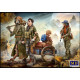 Master Box 35250 1/35 Desert Battle Series Long-distance Raid Child Of Hope Plastic Figures Kit