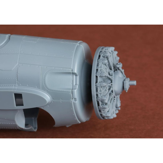 Sbs 48102 1/48 Fm-2 Wildcat Engine Set For Eduard Kit 3d Printed Resin