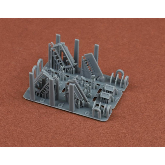 Sbs-3d044 1/35 Sd Kfz 251 D Series Visors Flat Type 3d Printed Resin