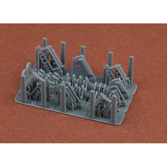 Sbs-3d045 1/35 Sd Kfz 250 Alte / Sd Kfz 251 C Series Visors 3d Printed Resin