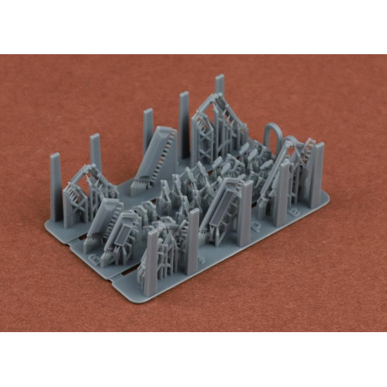 Sbs-3d045 1/35 Sd Kfz 250 Alte / Sd Kfz 251 C Series Visors 3d Printed Resin