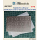 Dan Models 72537 1/72 Template For Cutting Out Identification Marks For German Aircraft From Wwii 65/103mm