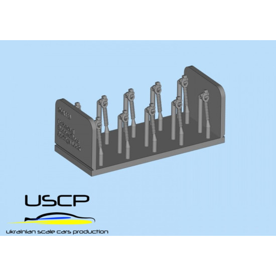 Uscp 24a119 1/24 Universal Bonnet/Boot Springs Lock