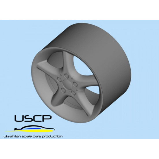 Uscp 24p109 1/24 Bmw Styling 18 17 3d-printed Wheels