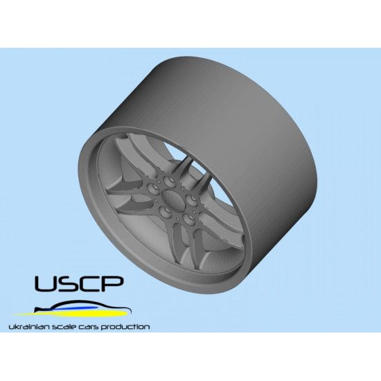 Uscp 24p014 1/24 Bmw Styling 37 18 3d-printed Wheels