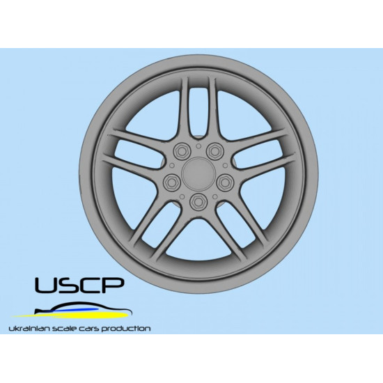 Uscp 24p014 1/24 Bmw Styling 37 18 3d-printed Wheels