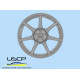 Uscp 24p195 1/24 Cosmis Mr-7 18 3d-printed Wheels