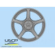 Uscp 24p196 1/24 Cosmis Vcp-n5r 18 3d-printed Wheels