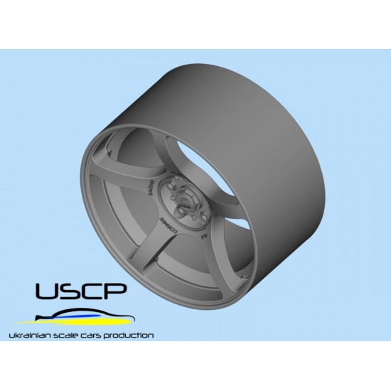 Uscp 24p196 1/24 Cosmis Vcp-n5r 18 3d-printed Wheels