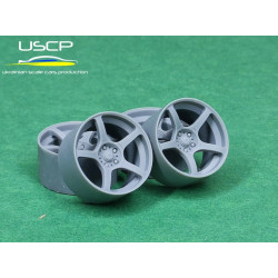 Uscp 24p196 1/24 Cosmis Vcp-n5r 18 3d-printed Wheels