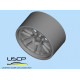 Uscp 24p197 1/24 Cosmis Xt-206r 18 3d-printed Wheels
