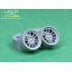 Uscp 24p197 1/24 Cosmis Xt-206r 18 3d-printed Wheels