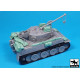 Black Dog T72187 1/72 Bergepanzer Tiger I Accessories Set For Dragon