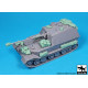 Black Dog T72188 1/72 Sd Kfz 184 Elefant Accessories Set For Dragon