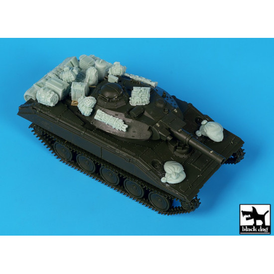 Black Dog T72189 1/72 M551 Sheridan Vietnam Accessories Set For S -model