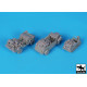Black Dog T72190 1/72 Wwii Ground Vehicle Set Accessories Set For For Academy