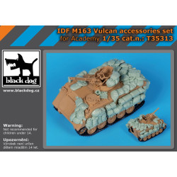 Black Dog T35313 1/35 Idf M163 Vulcan Accessories Set For Academy