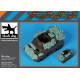 Black Dog T35314 1/35 Us Howitzer M8 Accessories Set For Tamiya