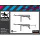 Black Dog 3d16018 1/16 Mp-40 2 Pcs 3d Printed