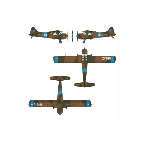 Dora Wings 72041 1/72 Beaver Al.1 Plastic Model Kit