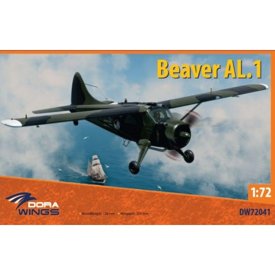 Dora Wings 72041 1/72 Beaver Al.1 Plastic Model Kit