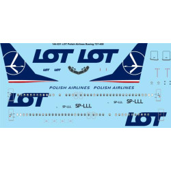 26decals 144-531 1/144 Lot New Livery Boeing 737-400 Laser Decal