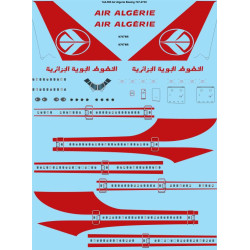 26decals 144-595 1/144 Air Algerie Boeing 747-273c Laser Decal