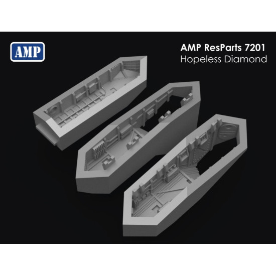 Amp-aft7201 1/72 Micromir Hopeless Diamond Model Kit