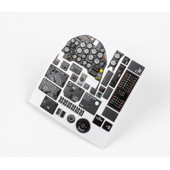 Red Fox Qs-24028 1/24 Junkers Ju 87b Stuka 3d Acrylic Instrument Panels