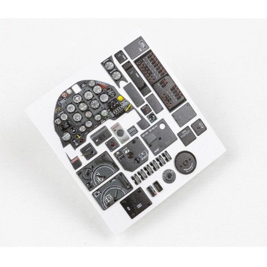 Red Fox Qs-24028 1/24 Junkers Ju 87b Stuka 3d Acrylic Instrument Panels